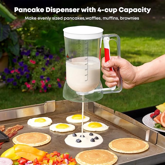 Barbecue Tool Sets: Stainless Steel Griddle Breakfast Set, 10 Pieces
