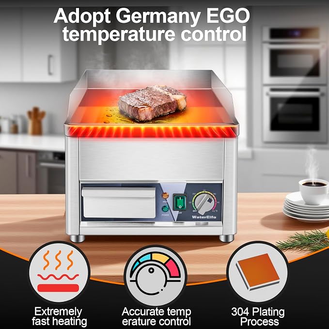 Commercial Electric Griddle - Image 3