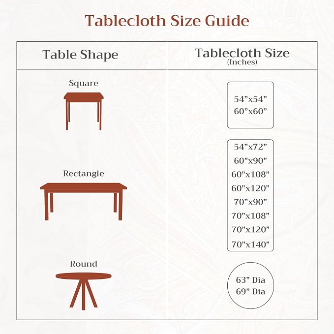 Maison d' Hermine Table Cloth Rectangle Table 100% Cotton 60 x 120 Inches - Image 4