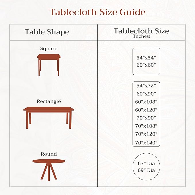 Maison d' Hermine Table Cloth Rectangle Table 100% Cotton 60 x 108 Inches Fall - Image 4