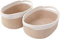 Woven Basket, Small Rope Storage Bin by JMvicyroam