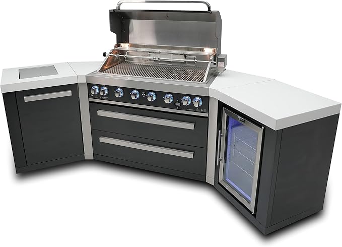 Mont Alpi MAi805-BSS45FC 44-inch 6-Burner 115000 BTU 45 Degree Black Stainless - Image 6