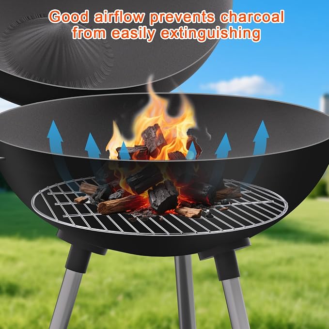 Coolbird 17 Inch Charcoal Grill Grate, Compatible - Image 2