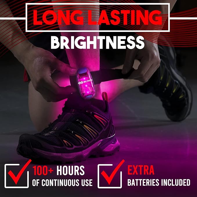 4 Pack LED Safety Light, Clip on Reflective Gear Lights - Image 9