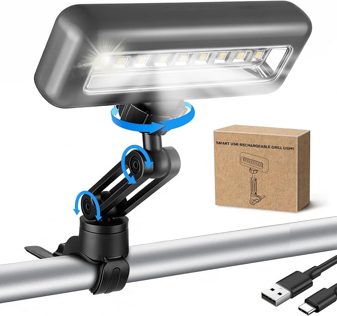 360°Adjustable Grill Lights for Outdoor Grill Designed for Blackstone Weber by AuntyFey