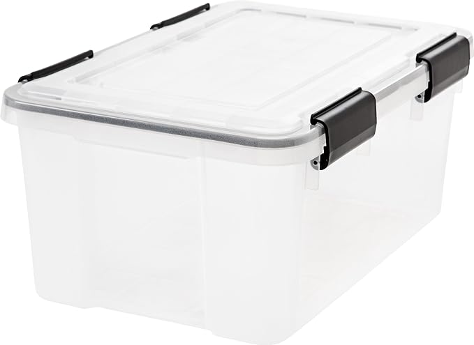 IRIS 19 Quart Weathertight Storage Box by Unknown