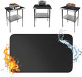 Under Grill Mat for Outdoor Grill, 24 x 31 Inchs Heat Resistant Grill Mat for by Boribim