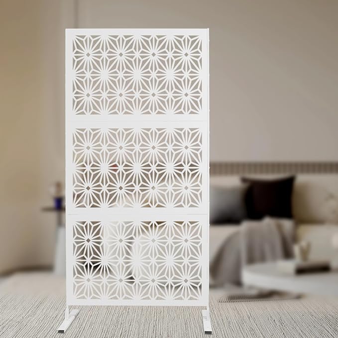 75" H×35" W Decorative Outdoor Privacy Screen - Image 3