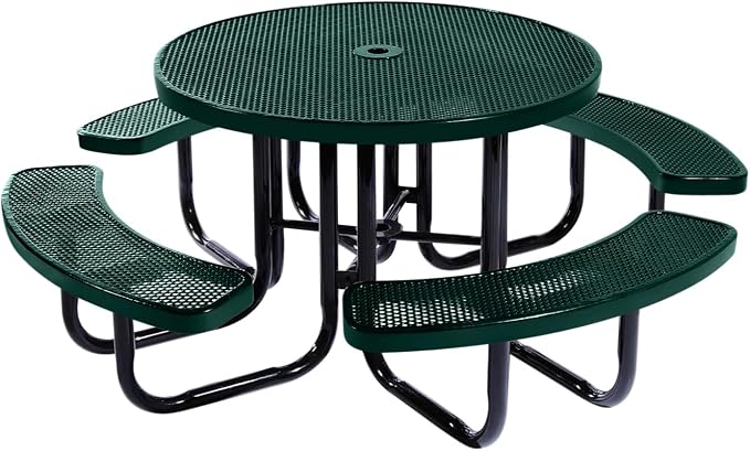 Coated Outdoor Furniture Heavy-Duty Portable Outdoor Picnic Table by CoatedOutdoorFurniture