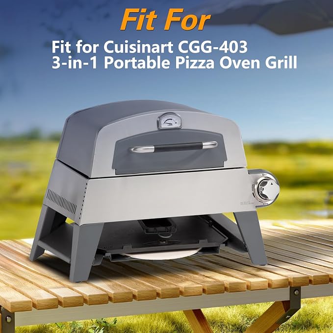 Pizza Oven Grill Cover Outdoor Waterproof 420D Pizza Oven Cover Compatible - Image 3