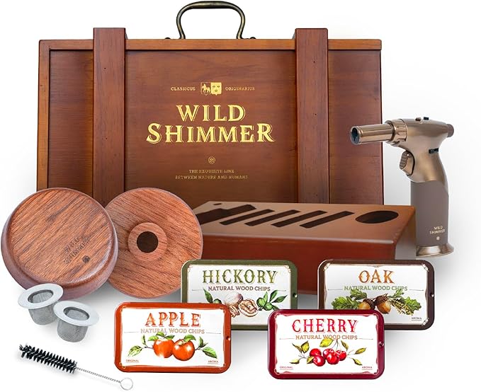 Cocktail Whiskey Smoker Kit by WILDSHIMMER