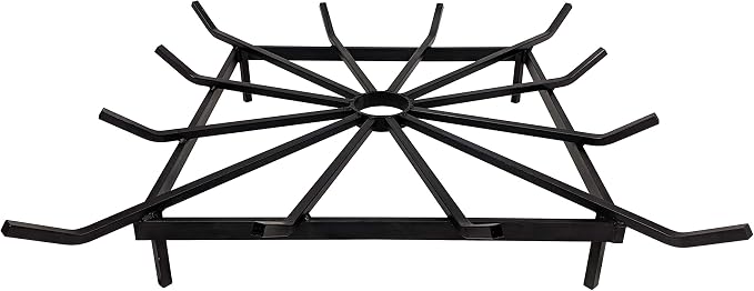 SteelFreak Square Wheel Fire Pit Grate by SteelFreak
