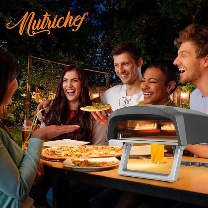 NutriChef Portable Outdoor Gas Pizza Oven - Image 9