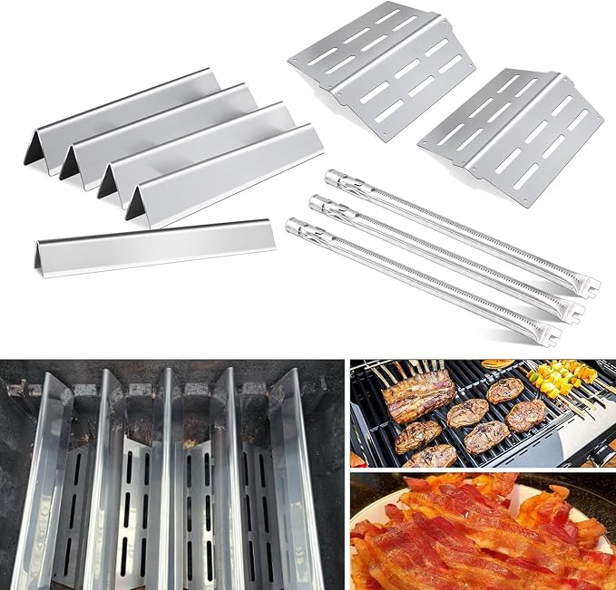 Flavorizer Bars, Heat Deflectors and Grill Burner - Image 8
