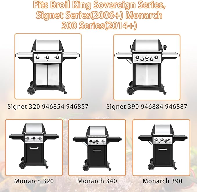 Grill Replacement Parts for Broil King Signet 320, Signet 20, Signet 70 - Image 4
