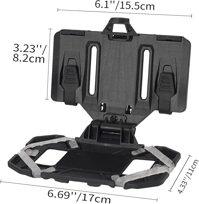 Tactical Molle Phone Holder for Plate Carrier Vest, Quick Release & Adjustable - Image 2