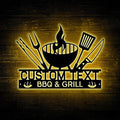 Personalized BBQ Grill Sign by V-Decorparks