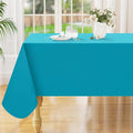 Smiry Rectangle Table Cloth 52x70 Inch, Waterproof Wipeable Vinyl Tablecloths by Smiry