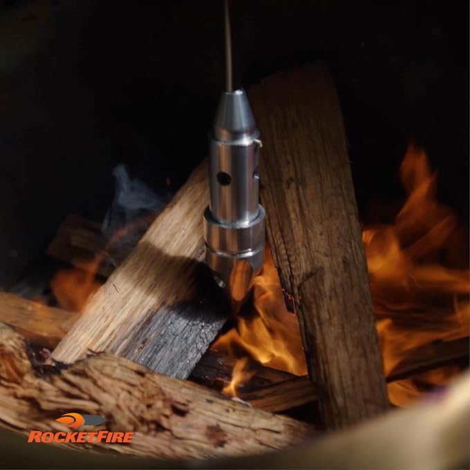 ROCKETFIRE Fire Starter Torch | Perfect Propane Torch Head, Grill Gun, Charcoal - Image 7