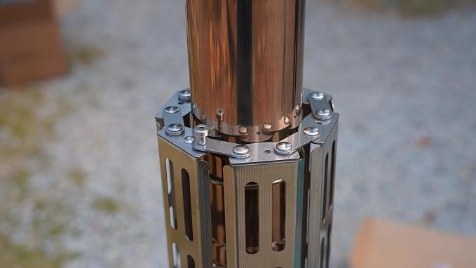 304 Stainless Steel Chimney Fireproof Pipe, Burn-Proof Stove Tube Protector - Image 7