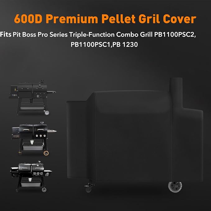 Heavy-Duty Grill Cover Compatible - Image 2