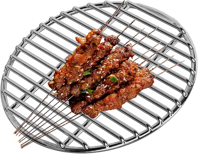 Grill Grates Replacement 15 Inch Round Heat-Resistant Stainless Steel Grill - Image 2