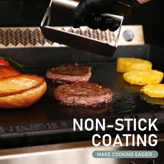 Utheer 23" x 16" Cast Iron Griddle - Image 7