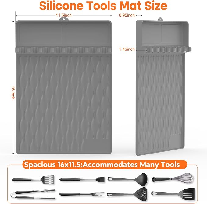 Silicone Griddle Tools Mat - Image 2