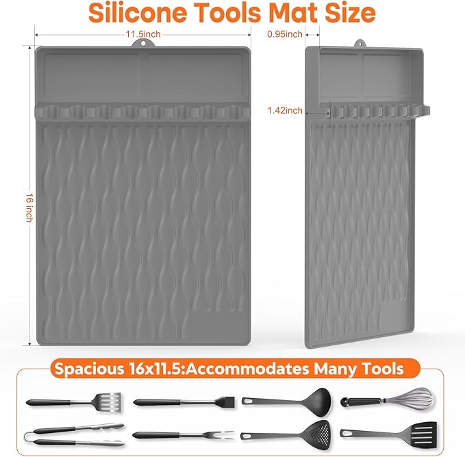 Silicone Griddle Tools Mat - Image 2