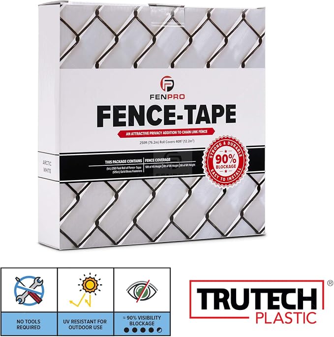 Chain Link Fence Privacy Tape - Image 2