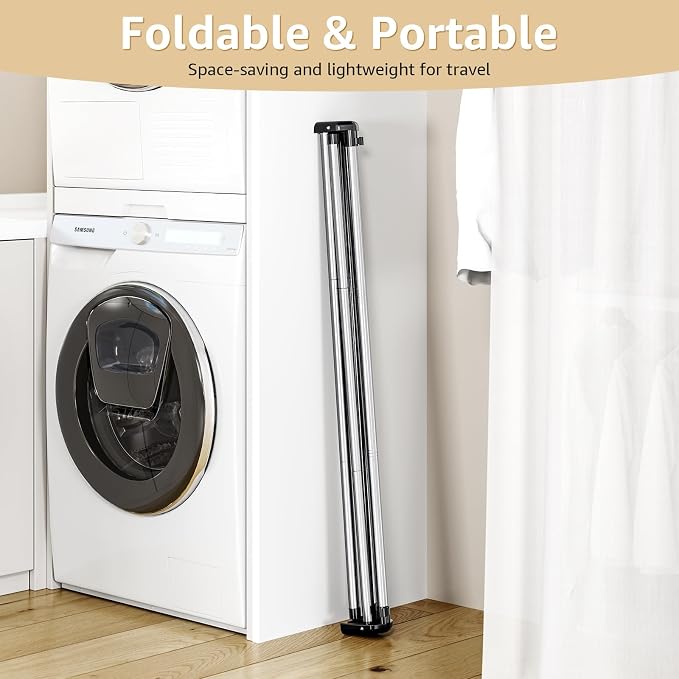 Clothes Drying Rack, Foldable Drying Rack Clothing, Stainless Steel Laundry Rack - Image 6