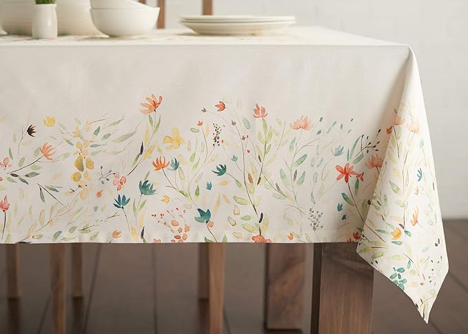 Maison d' Hermine Table Cloth Rectangle Table 100% Cotton 70 x 108 Inches - Image 8