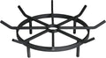 SteelFreak Wagon Wheel Firewood Grate by SteelFreak