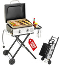 GREEN PARTY 2 Burner BBQ Propane Gas Griddle by GREENPARTY