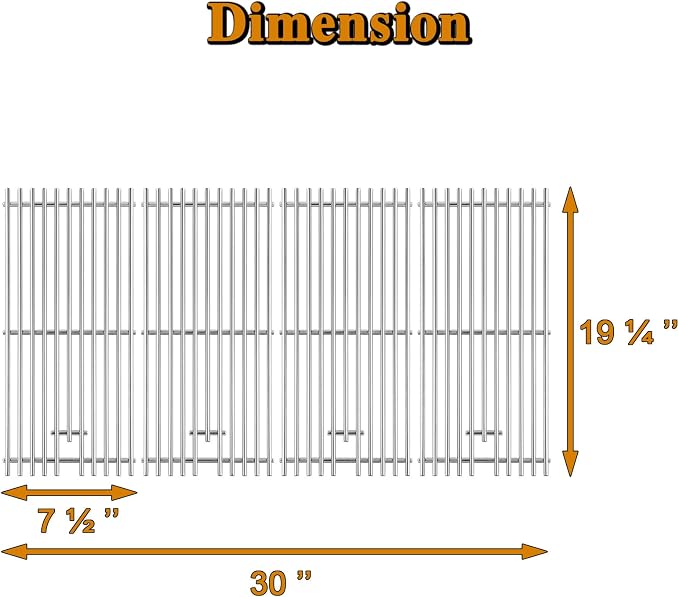 16517 47629 Grill Grates Replacement Parts - Image 2
