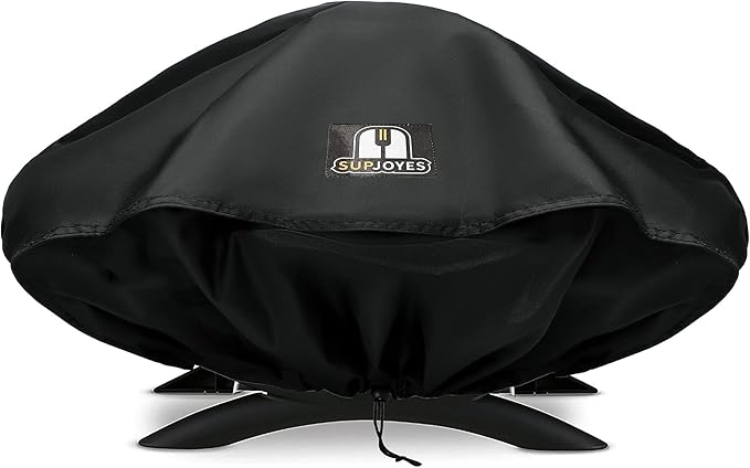 SUPJOYES Grill Cover for Weber Q Series Grills, Portable BBQ Cover for Weber by SUPJOYES