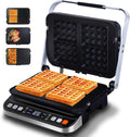 Taylor Swoden Panini Press Waffle Maker, 1600W Electric Indoor Grill by TaylorSwoden