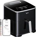 Typhur 8QT Sync Air Fryer with Built-in Wireless Meat Thermometer, 9-in-1 Smart by Typhur