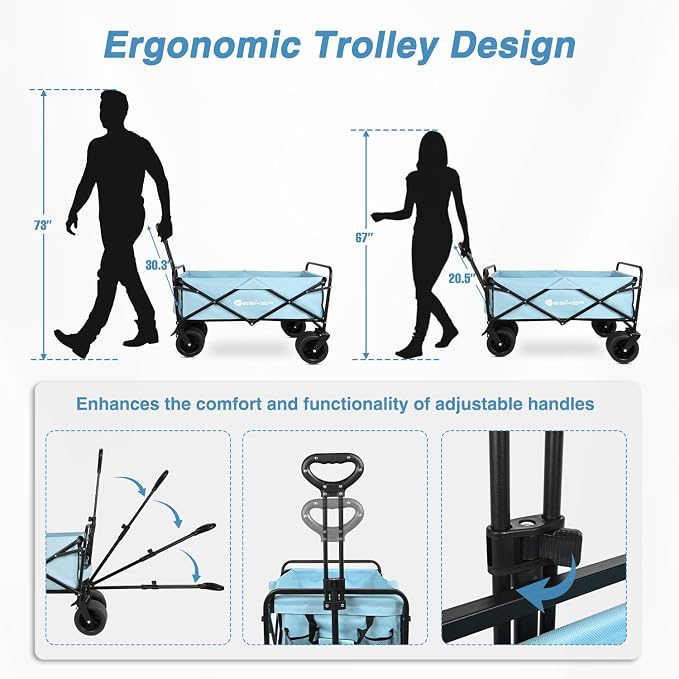 Yesker Foldable Wagon - Image 3