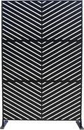Kozyard Metal Privacy Screen 74" H x 47.2" W Decorative Outdoor Divider by Kozyard