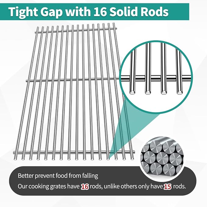 Stainless Steel Genesis II Grill Grates - Image 5