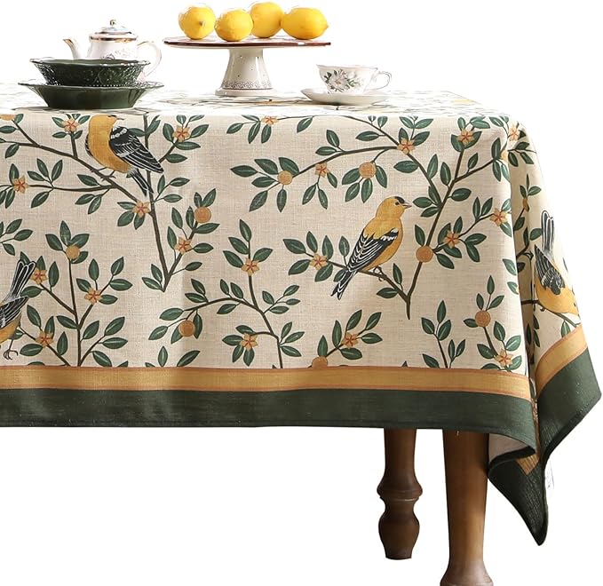 patdrea Designer French Table Cloth by Welcometopatdrea
