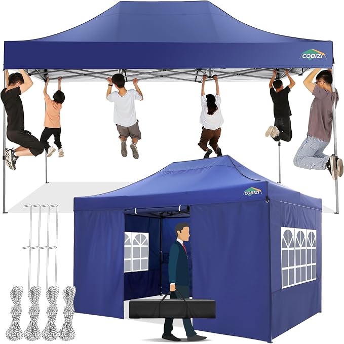 COBIZI 10x15 Pop up Canopy Tent 10x15 Canopy by COBIZI