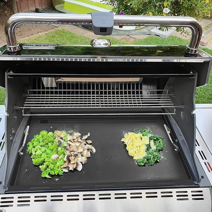 Full-Size Griddle Inserts for Weber Summit 400 Gas Grills, Flat Top Griddle - Image 5