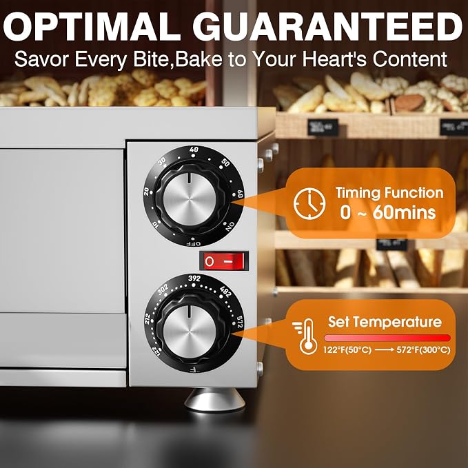 PYY Pizza Oven Indoor Electric Countertop Commercial Pizza maker - Image 4