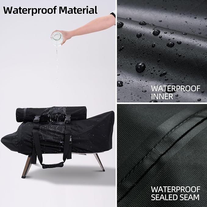 NOELIFE Carry Cover for Ooni Karu 12 and Karu 2 Pizza Oven, Waterproof Pizza - Image 4