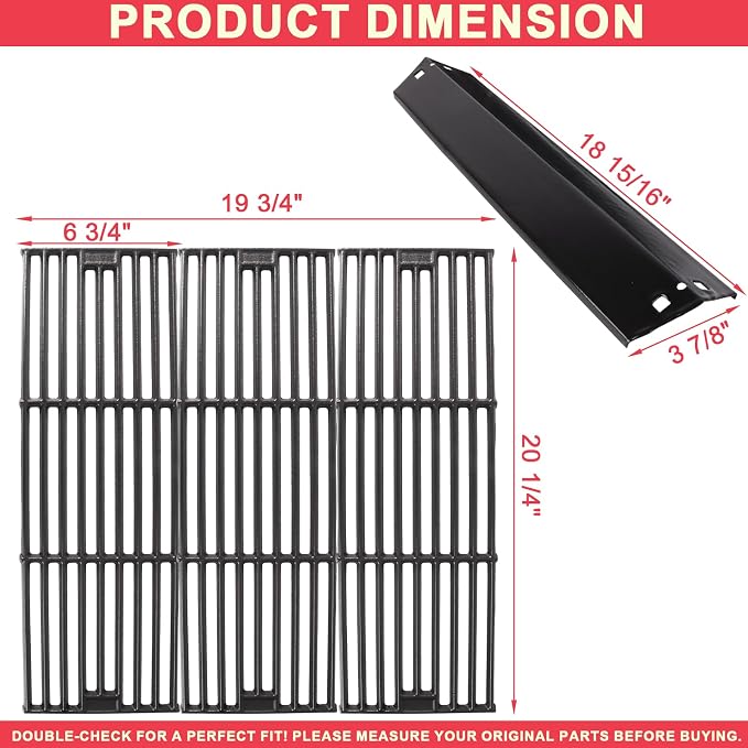 Grill Replacement Parts for Chargriller 5050 4000 4208 3725 3030 2121 2828 2123 - Image 3
