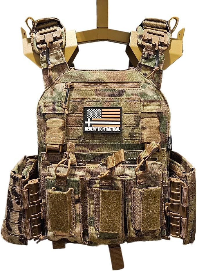 Redemption Crusader 2.0 Molle Quick Release Buckles Airsoft Vest - Image 8