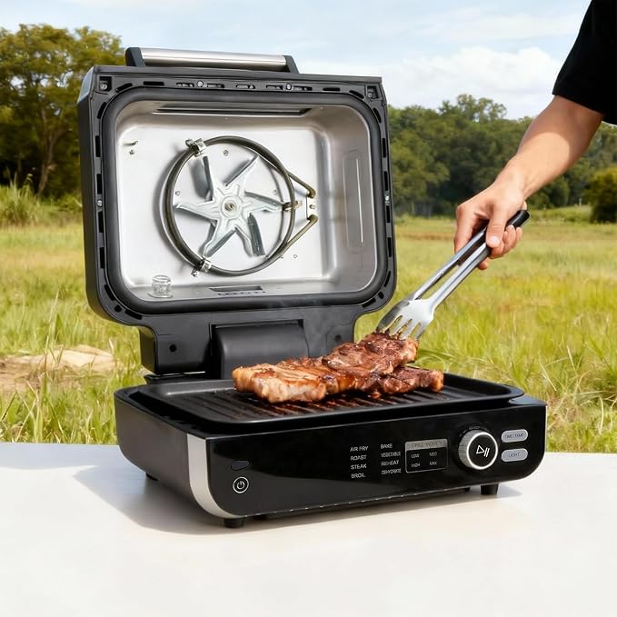 OLIXIS Electric Grill Outdoor/Indoor, 8-in-1 Multifunctional Large Electric BBQ - Image 8