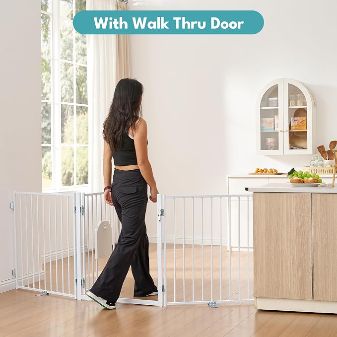 No Pawblems Free Standing Dog Gate - Image 7